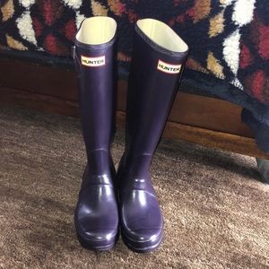 Hunter tall boots